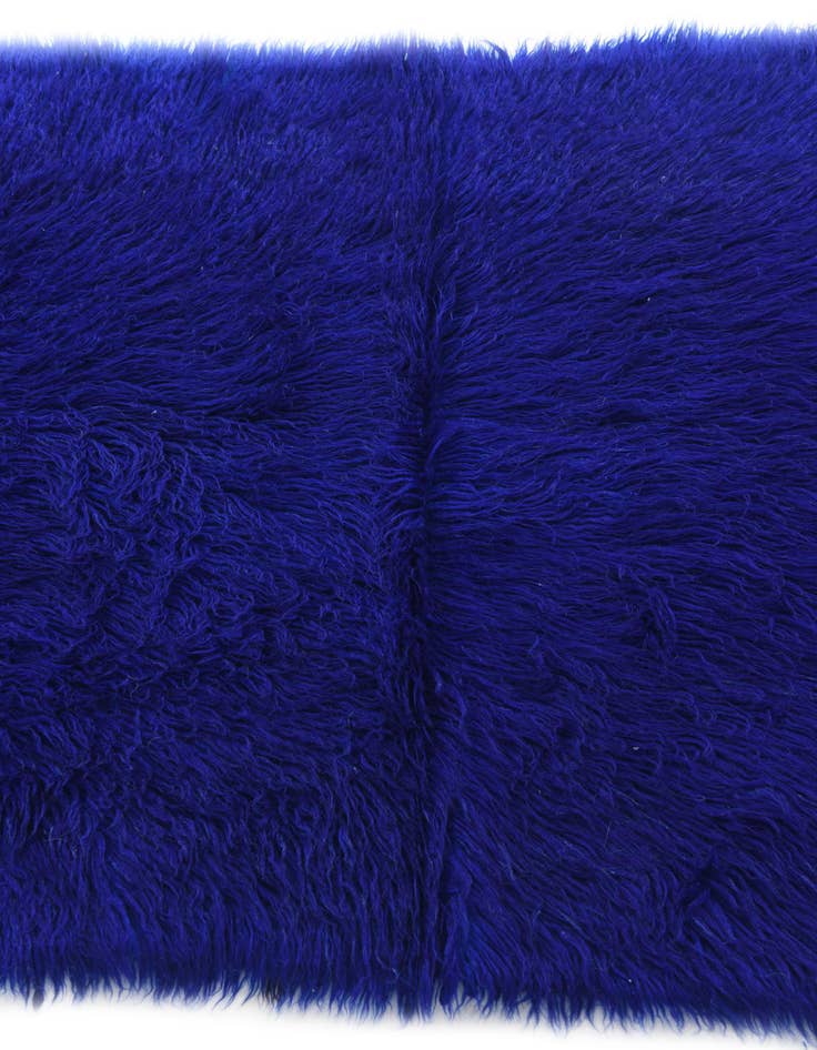 Detail image of  3' 7 x 5' 7  Hand Knotted Moroccan Wool Rug