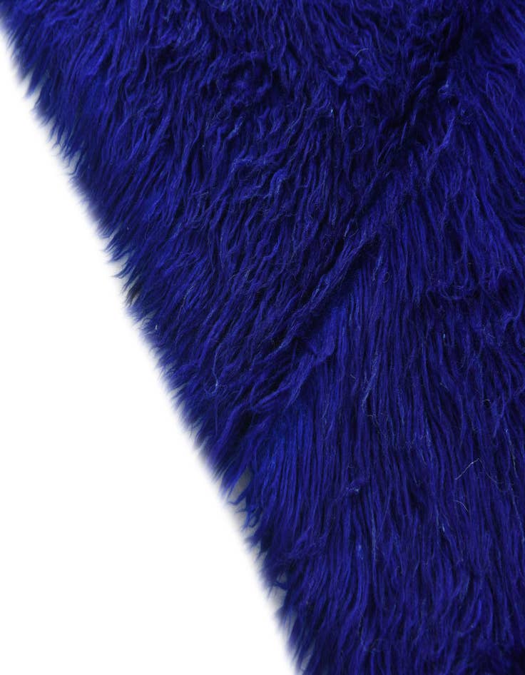 Detail image of  3' 7 x 5' 7  Hand Knotted Moroccan Wool Rug