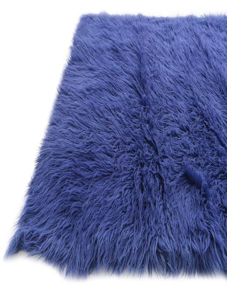 Detail image of  4' 8 x 6' 3  Hand Knotted Moroccan Wool Rug