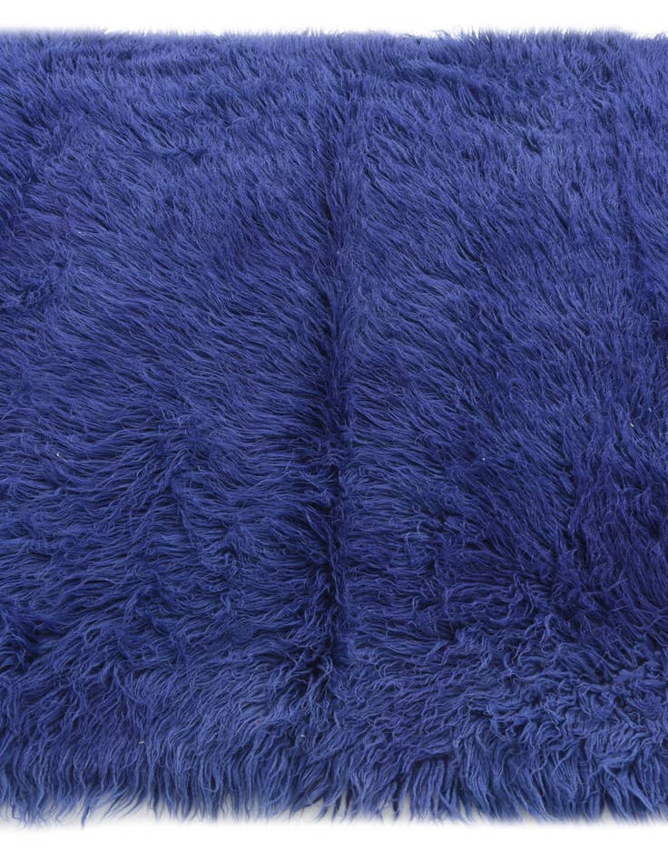 Detail image of  4' 8 x 6' 3  Hand Knotted Moroccan Wool Rug