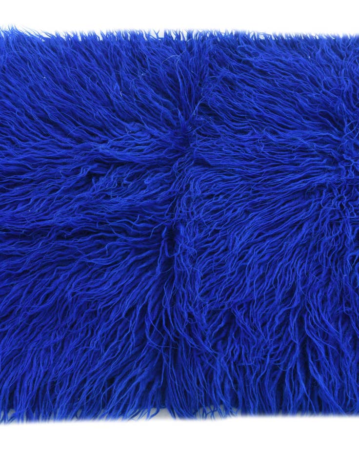 Detail image of  3' 1 x 5' 10  Hand Knotted Moroccan Wool Rug