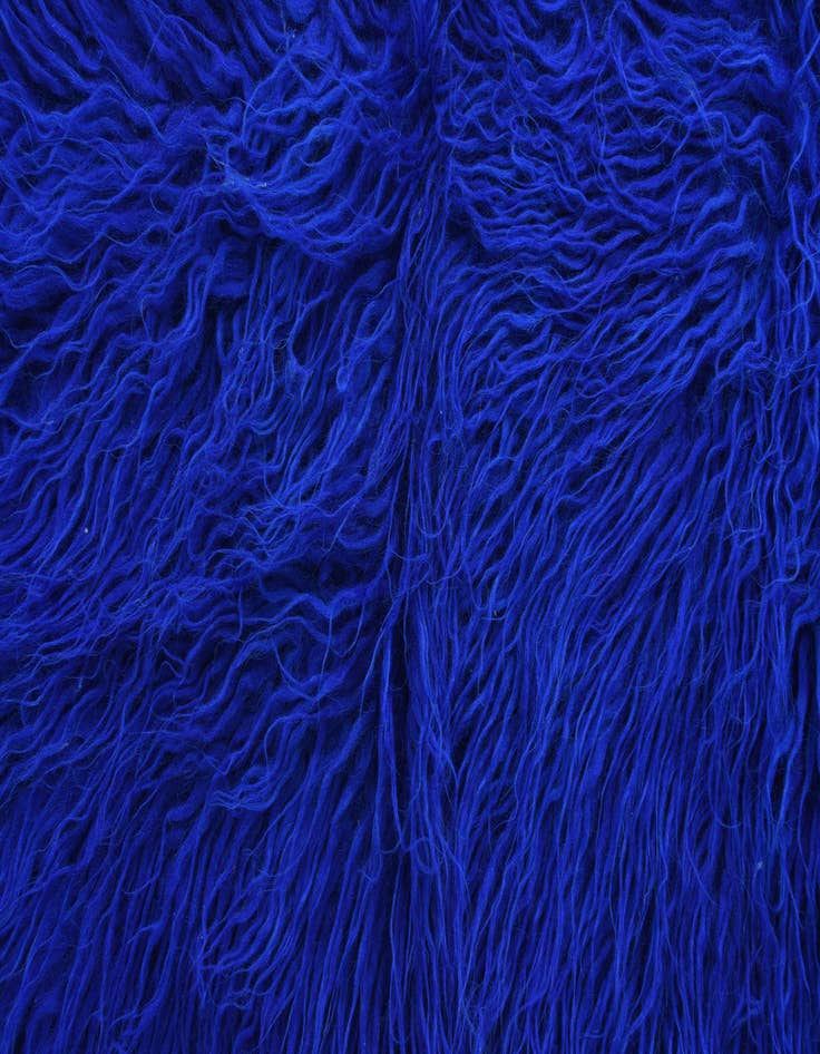 Detail image of  3' 1 x 5' 10  Hand Knotted Moroccan Wool Rug