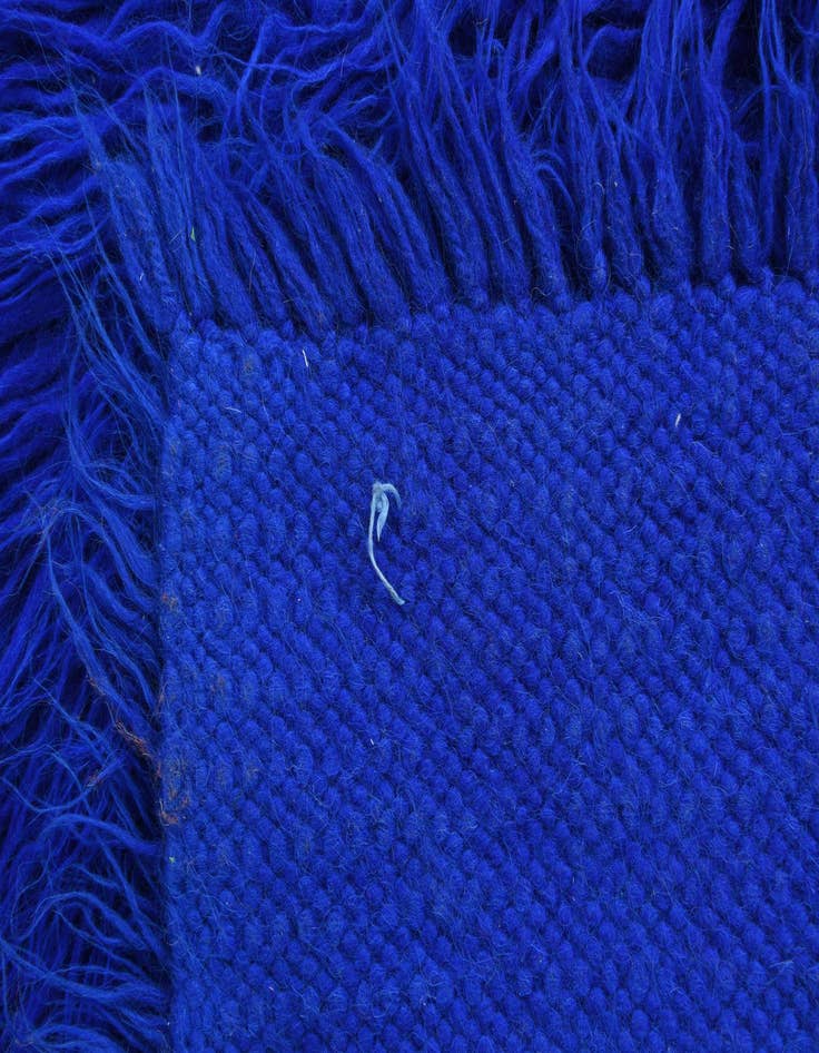 Detail image of  3' 1 x 5' 10  Hand Knotted Moroccan Wool Rug