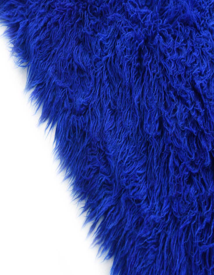 Detail image of  4' x 6'  Hand Knotted Moroccan Wool Rug