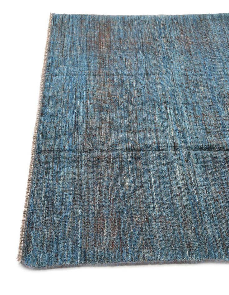 Detail image of  5' 5 x 8' 2  Hand Knotted Moroccan Wool Rug