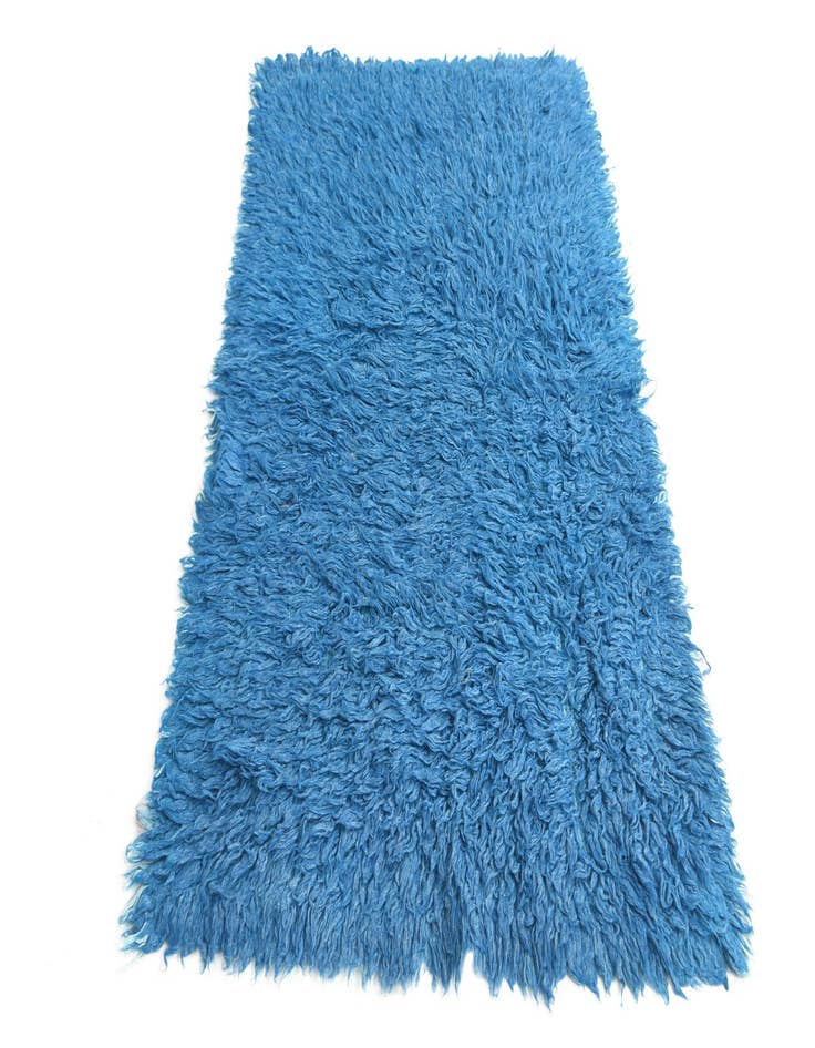 Detail image of  3' 2 x 5' 4  Hand Knotted Moroccan Wool Rug