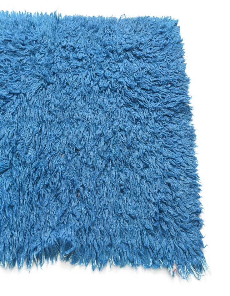 Detail image of  3' 2 x 5' 4  Hand Knotted Moroccan Wool Rug