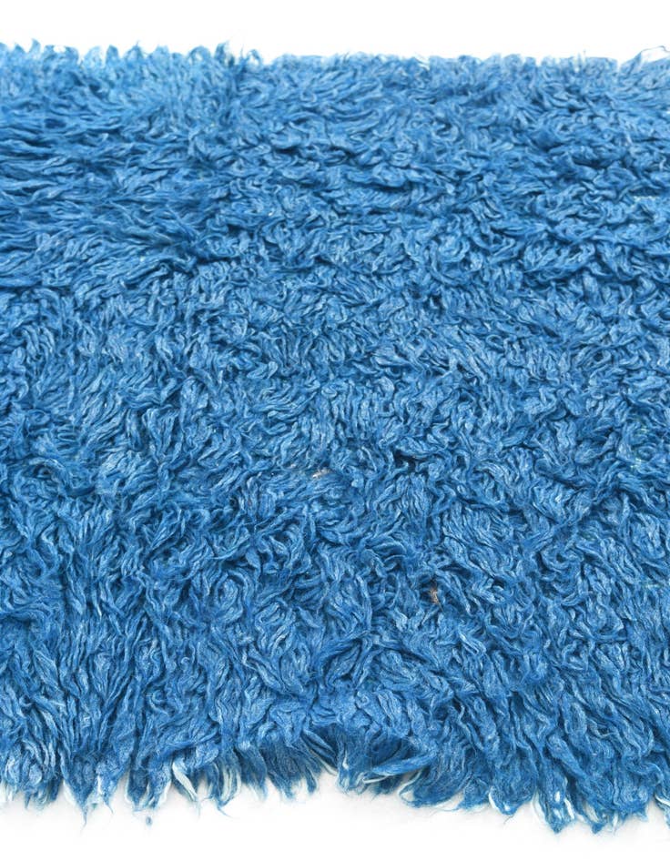 Detail image of  3' 2 x 5' 4  Hand Knotted Moroccan Wool Rug