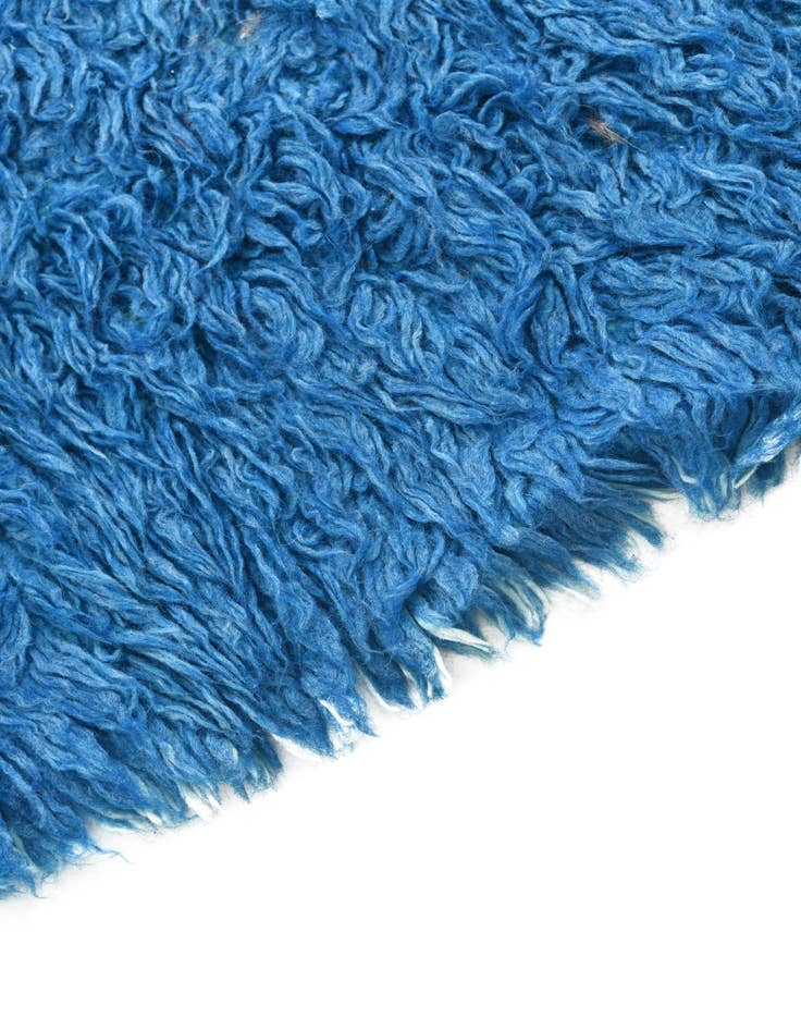 Detail image of  3' 2 x 5' 4  Hand Knotted Moroccan Wool Rug