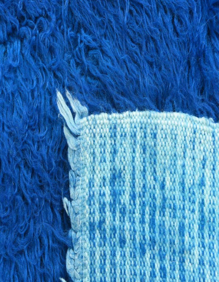 Detail image of  3' x 5' 3  Hand Knotted Moroccan Wool Rug