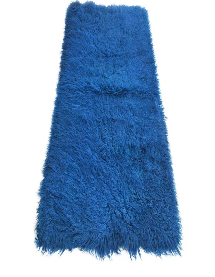 Detail image of  2' 7 x 4' 10  Hand Knotted Moroccan Wool Rug