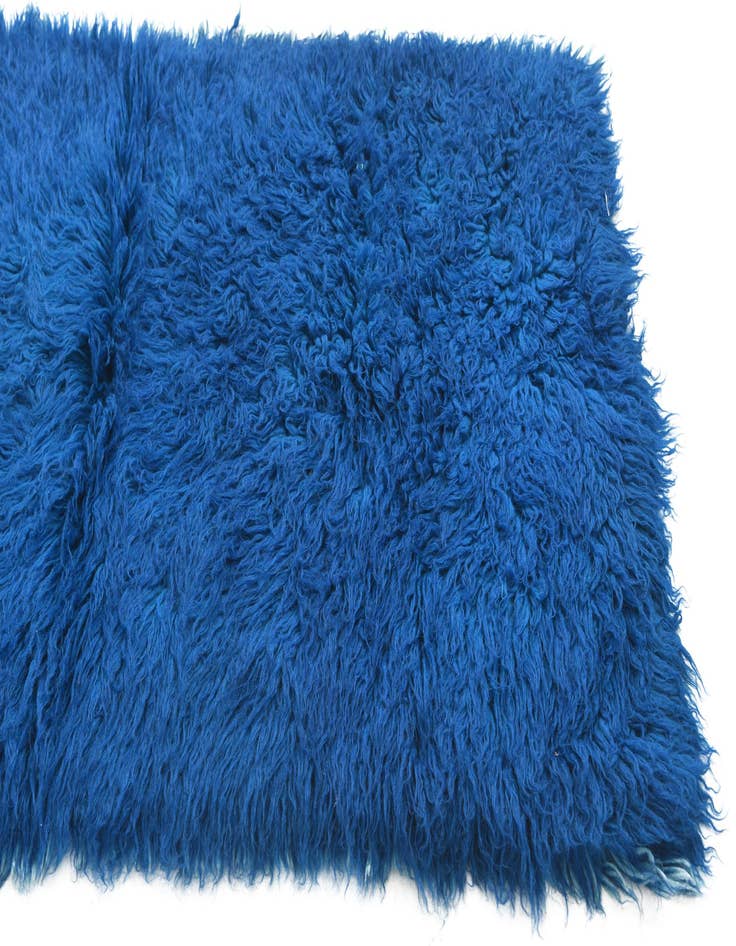 Detail image of  2' 7 x 4' 10  Hand Knotted Moroccan Wool Rug