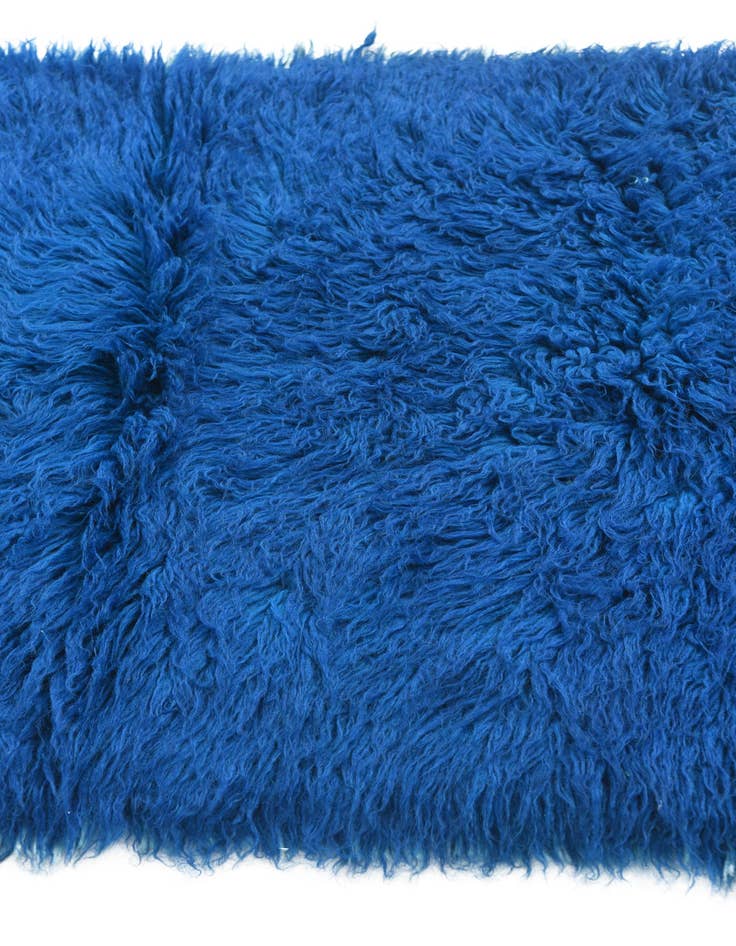 Detail image of  2' 7 x 4' 10  Hand Knotted Moroccan Wool Rug