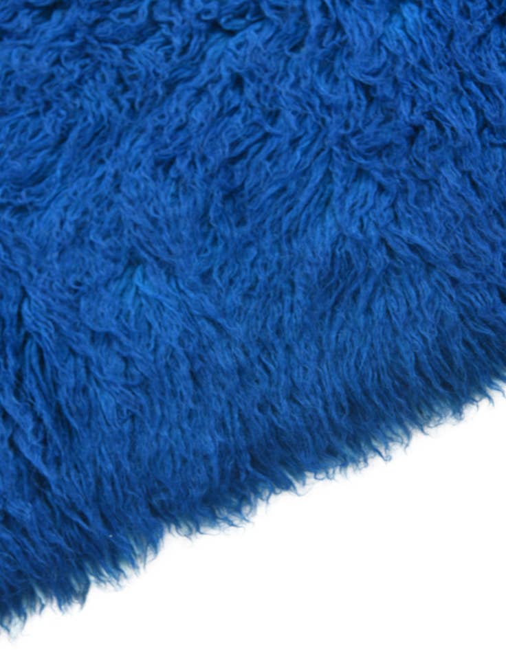 Detail image of  2' 7 x 4' 10  Hand Knotted Moroccan Wool Rug