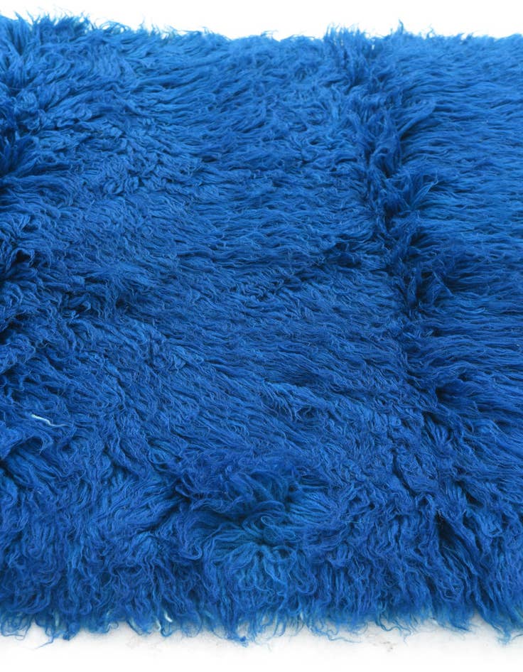 Detail image of  3' 3 x 5' 7  Hand Knotted Moroccan Wool Rug