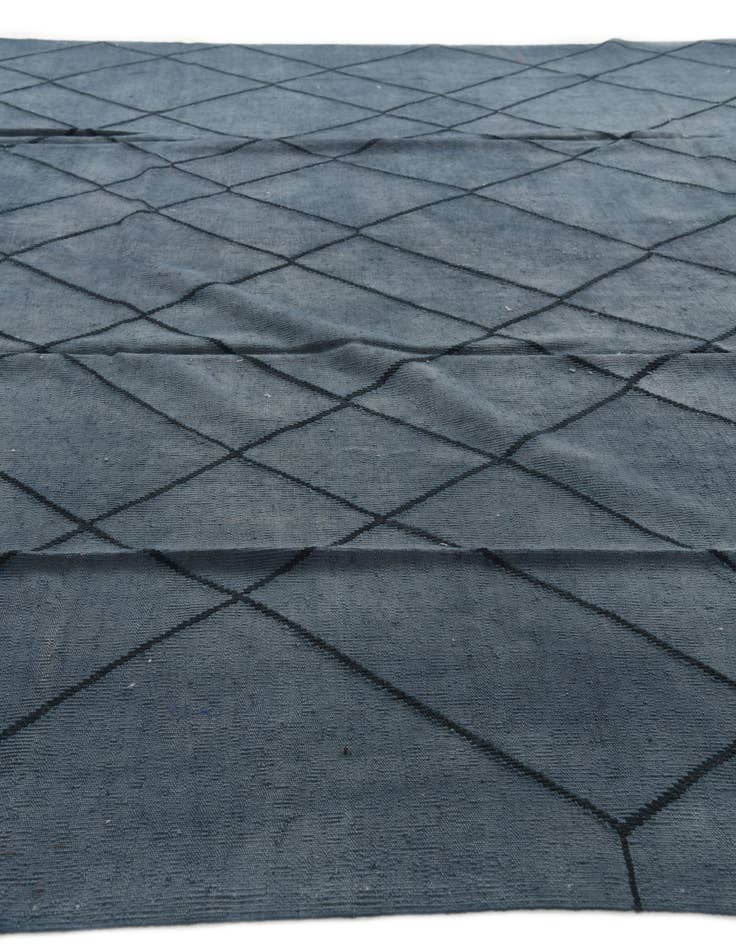 Detail image of  10' 6 x 13' 3  Hand Woven Moroccan Wool Rug