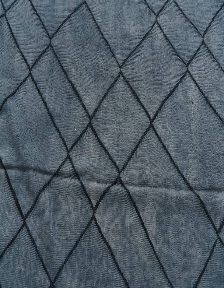 Detail image of  10' 6 x 13' 3  Hand Woven Moroccan Wool Rug