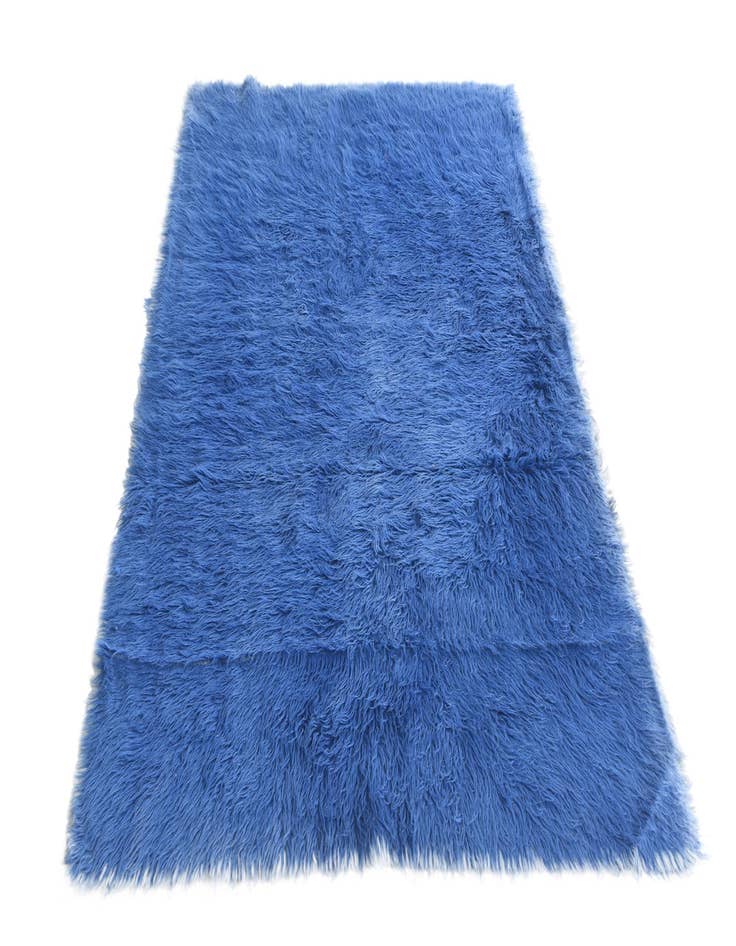 Detail image of  4' 6 x 6' 6  Hand Knotted Moroccan Wool Rug