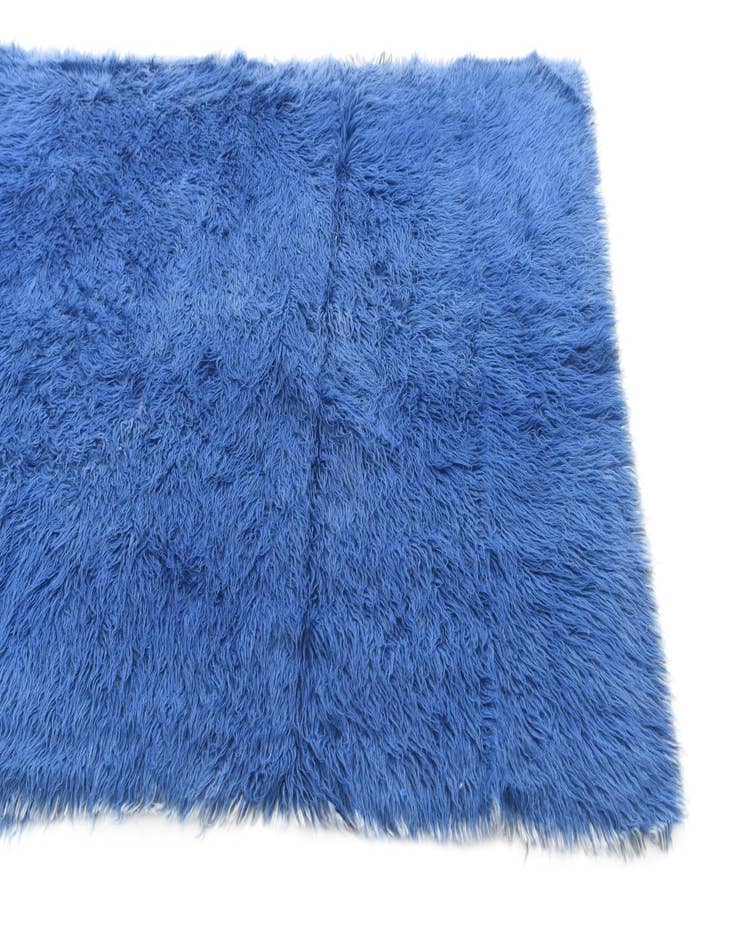 Detail image of  4' 6 x 6' 6  Hand Knotted Moroccan Wool Rug