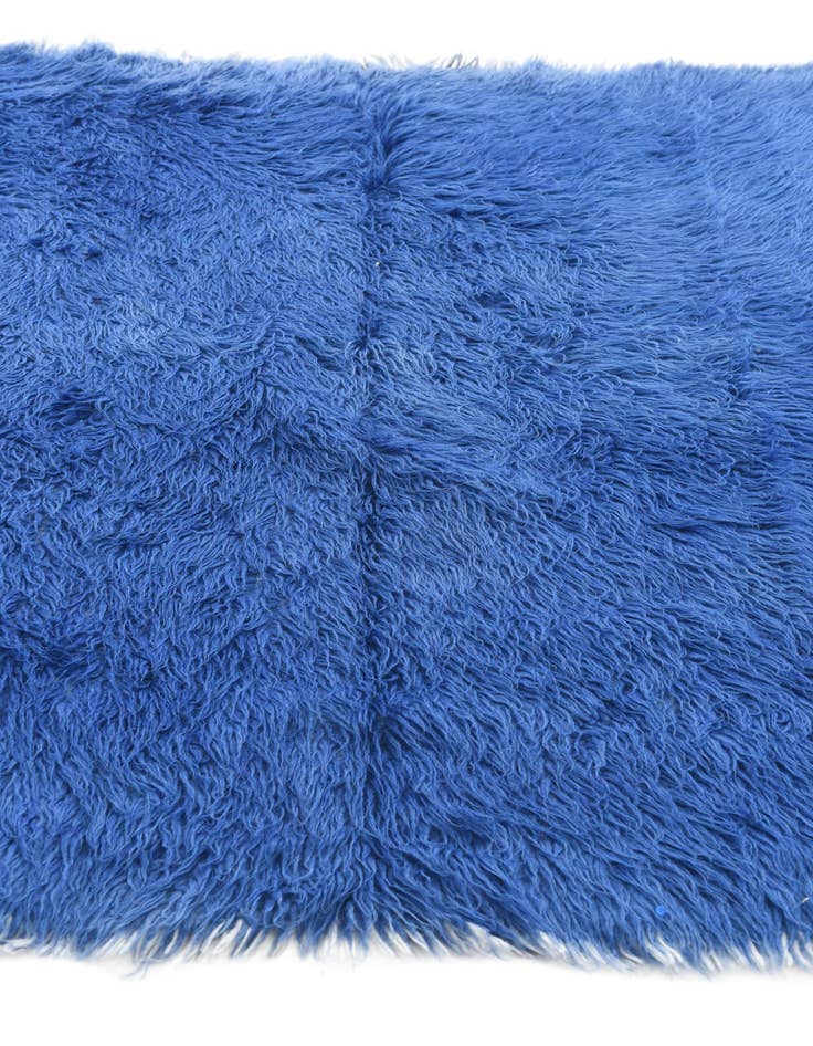 Detail image of  4' 6 x 6' 6  Hand Knotted Moroccan Wool Rug