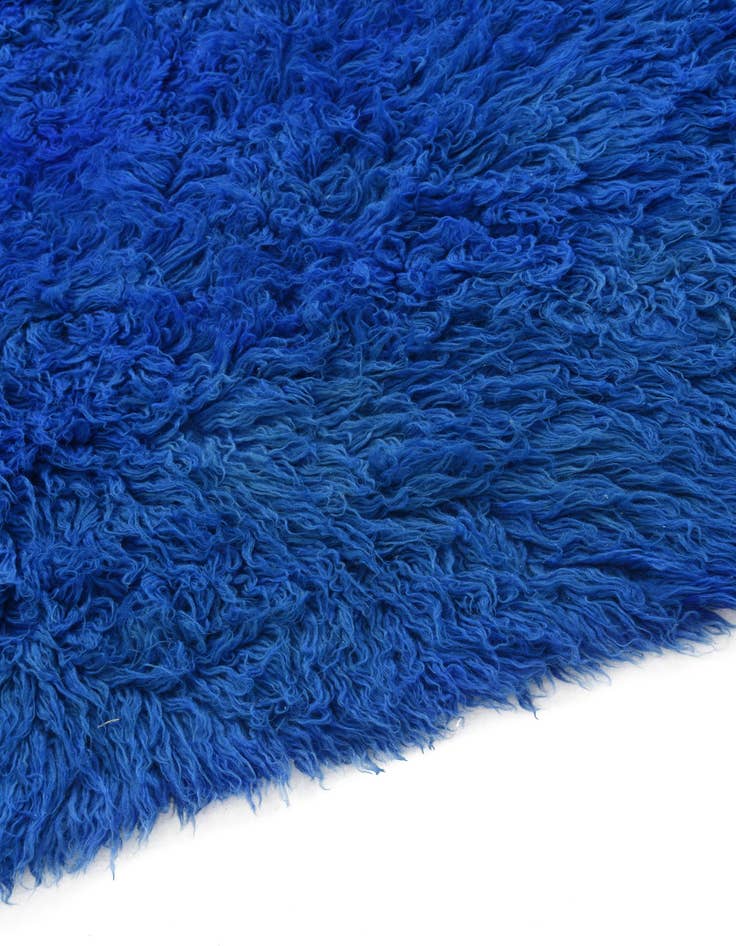 Detail image of  6' 5 x 8'  Hand Knotted Moroccan Wool Rug