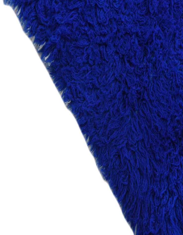 Detail image of  4' 3 x 6' 1  Hand Knotted Moroccan Wool Rug