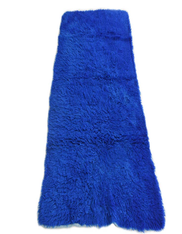 Detail image of  3' 5 x 6' 5  Hand Knotted Moroccan Wool Rug