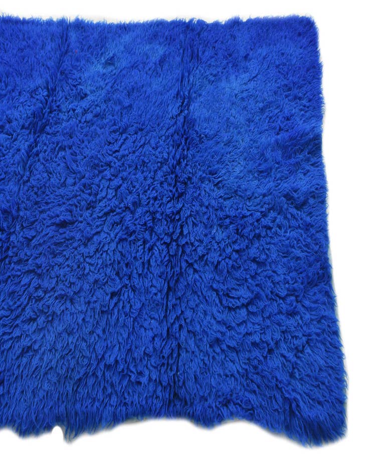 Detail image of  3' 5 x 6' 5  Hand Knotted Moroccan Wool Rug