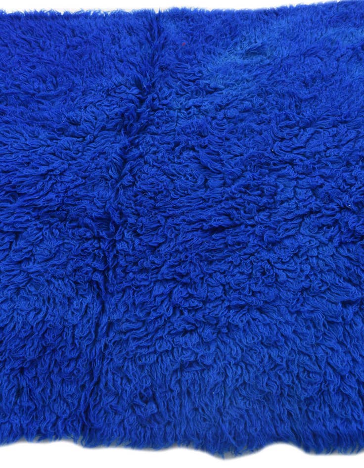 Detail image of  3' 5 x 6' 5  Hand Knotted Moroccan Wool Rug