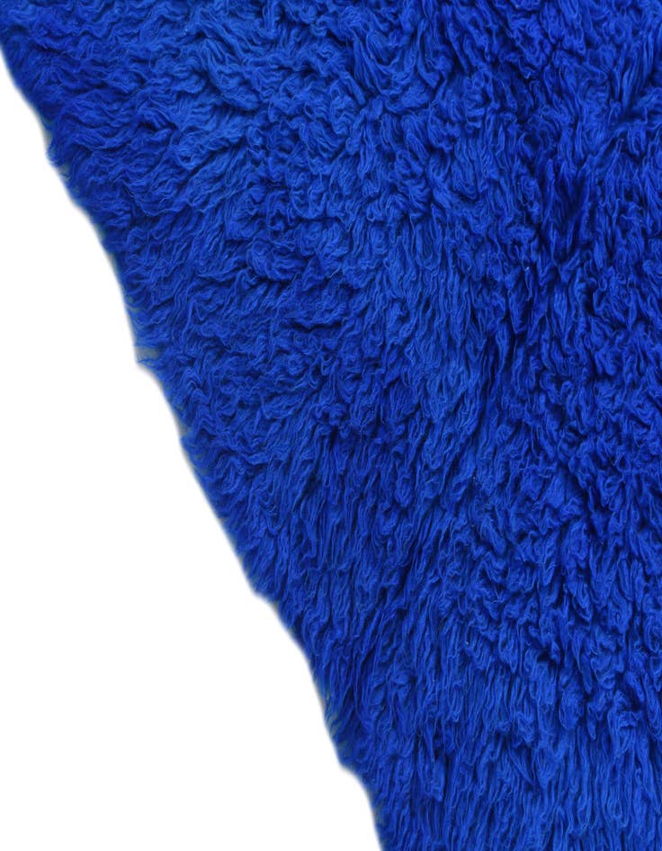 Detail image of  3' 5 x 6' 5  Hand Knotted Moroccan Wool Rug