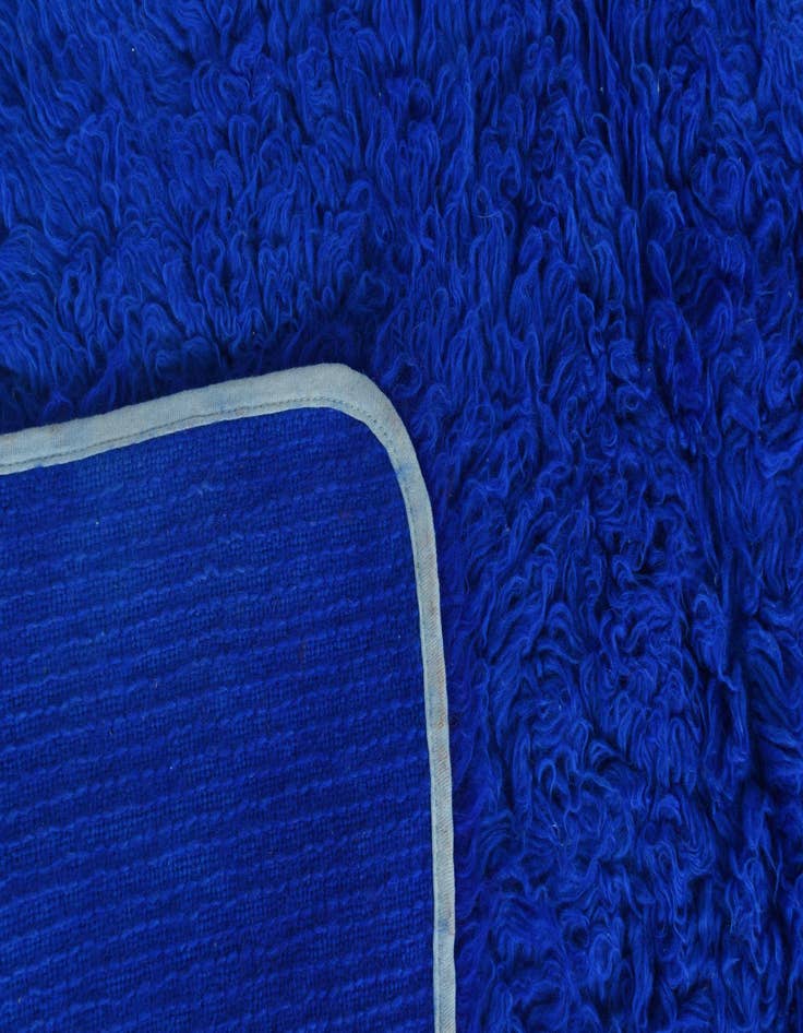 Detail image of  3' 5 x 6' 5  Hand Knotted Moroccan Wool Rug