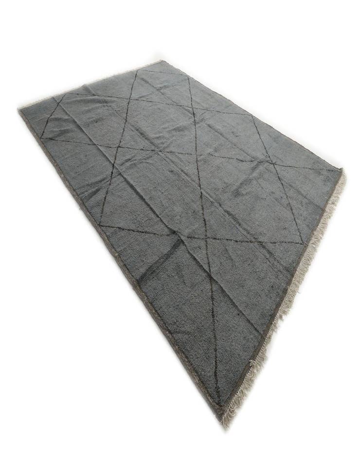 Detail image of  12' x 15' 4  Hand Knotted Moroccan Wool Rug