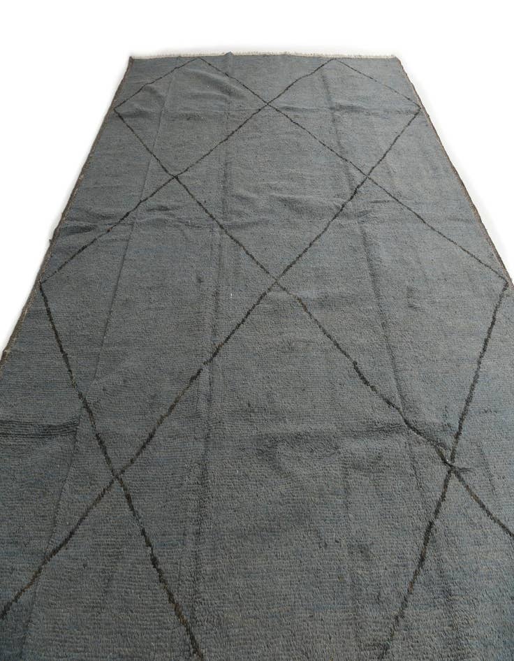 Detail image of  12' x 15' 4  Hand Knotted Moroccan Wool Rug