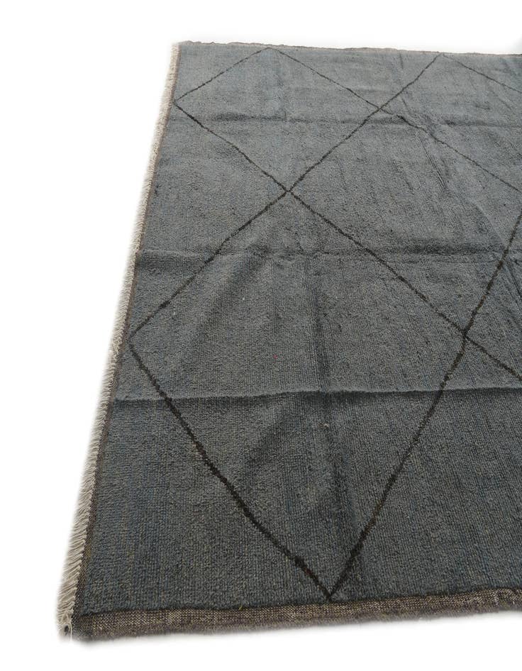 Detail image of  12' x 15' 4  Hand Knotted Moroccan Wool Rug