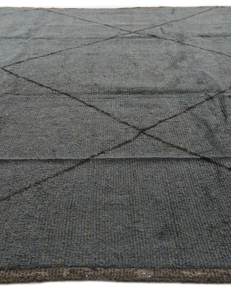 Detail image of  12' x 15' 4  Hand Knotted Moroccan Wool Rug