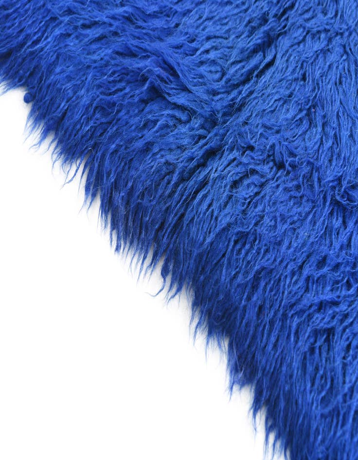 Detail image of  1' 9 x 3' 3  Hand Knotted Moroccan Wool Rug