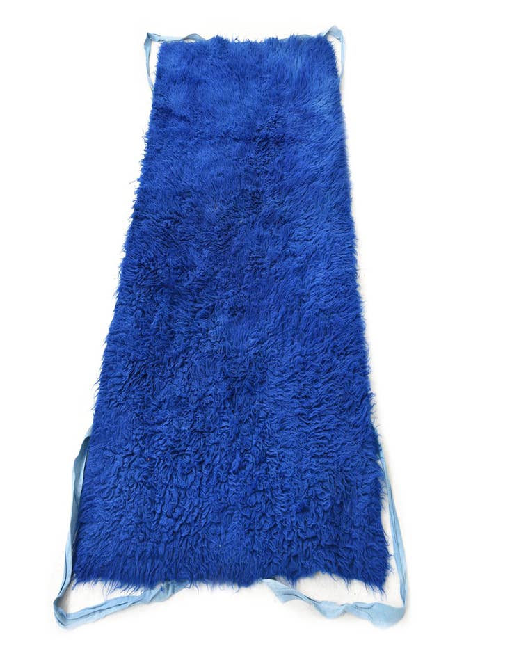 Detail image of  3' x 5' 9  Hand Knotted Moroccan Wool Rug