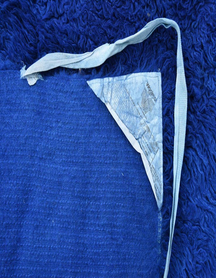 Detail image of  3' x 5' 9  Hand Knotted Moroccan Wool Rug