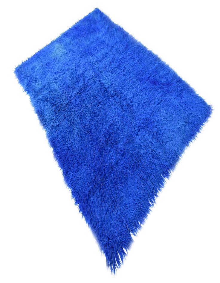 Detail image of  5' 6 x 7' 9  Hand Knotted Moroccan Wool Rug