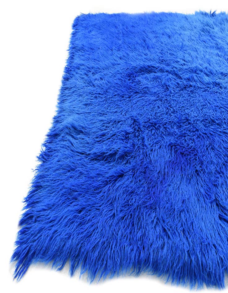 Detail image of  5' 6 x 7' 9  Hand Knotted Moroccan Wool Rug