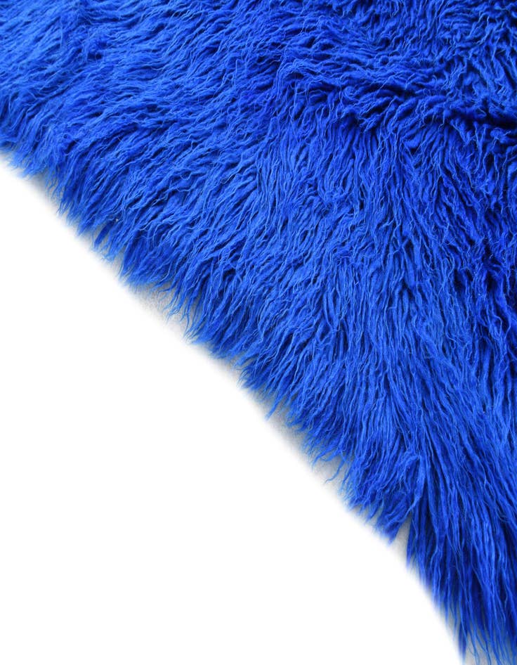 Detail image of  5' 6 x 7' 9  Hand Knotted Moroccan Wool Rug