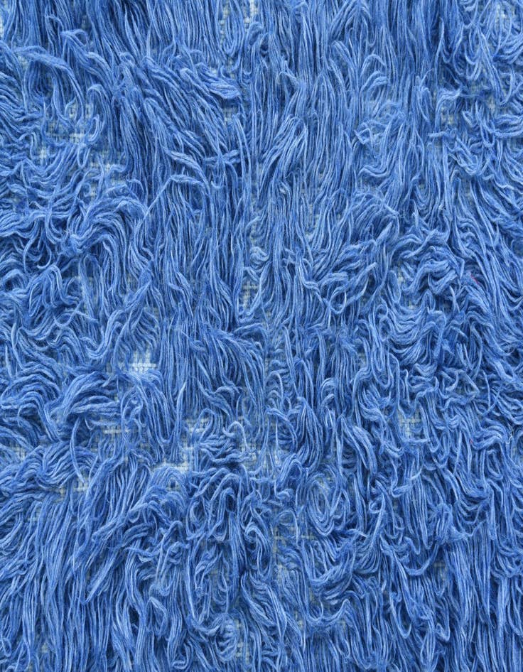 Detail image of  2' 5 x 4' 6  Hand Knotted Moroccan Wool Rug