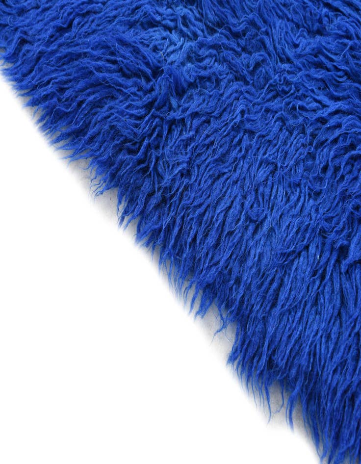 Detail image of  2' 3 x 3' 8  Hand Knotted Moroccan Wool Rug