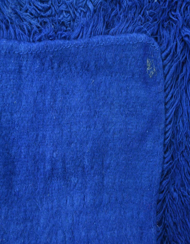 Detail image of  2' 3 x 3' 8  Hand Knotted Moroccan Wool Rug