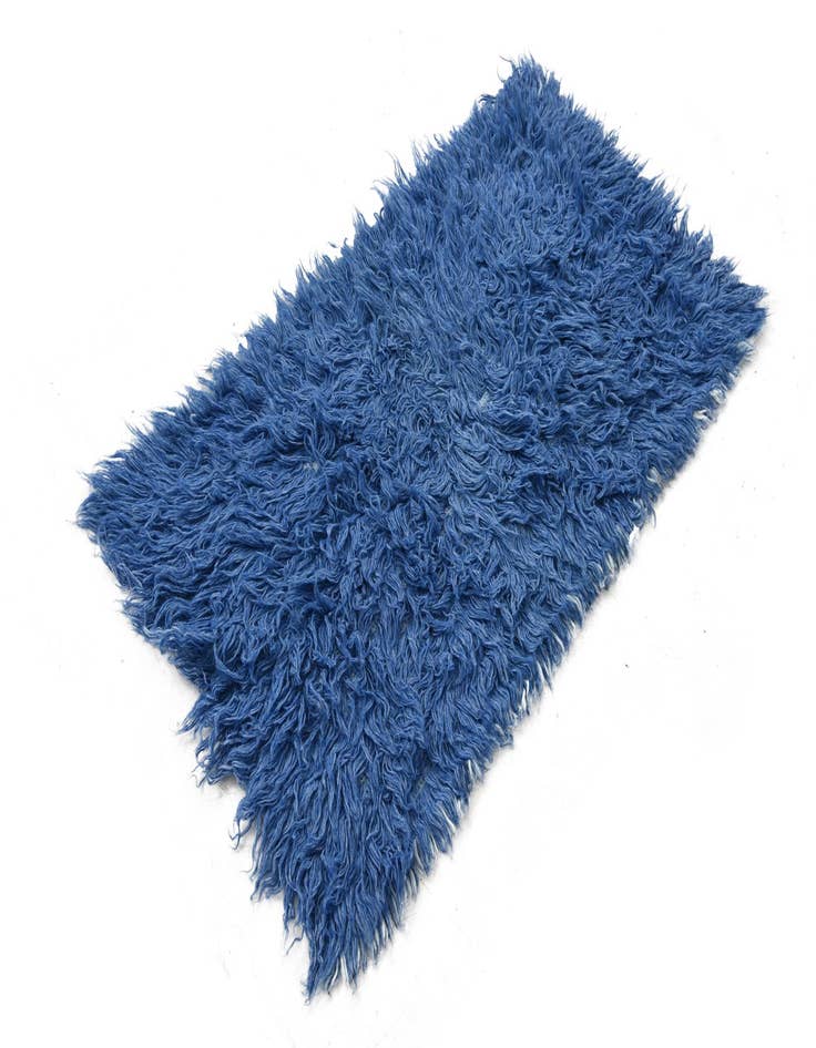 Detail image of  2' 6 x 4' 6  Hand Knotted Moroccan Wool Rug