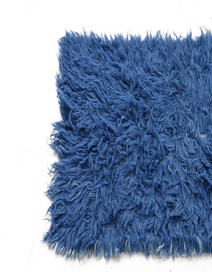 Detail image of  2' 6 x 4' 6  Hand Knotted Moroccan Wool Rug