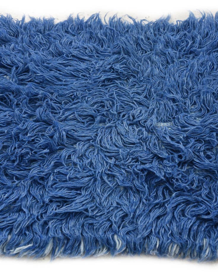 Detail image of  2' 6 x 4' 6  Hand Knotted Moroccan Wool Rug