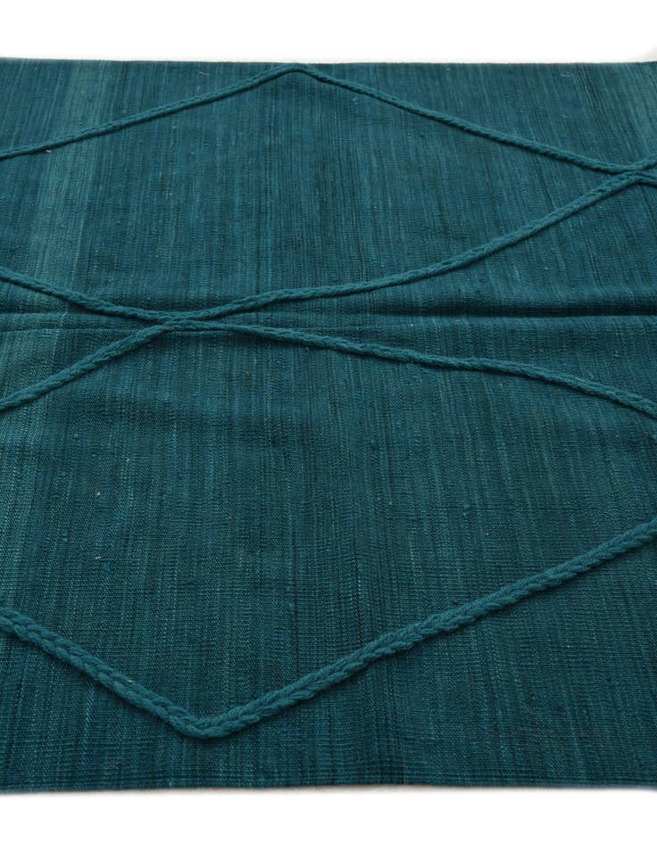 Detail image of  4' 10 x 6' 3  Hand Knotted Moroccan Wool Rug