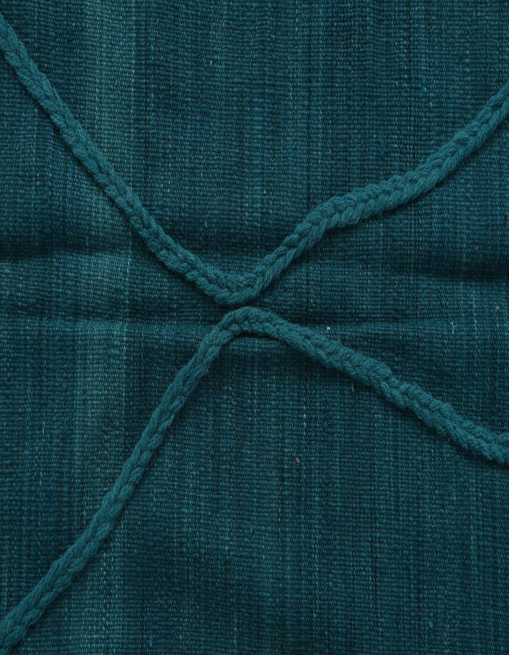 Detail image of  4' 10 x 6' 3  Hand Knotted Moroccan Wool Rug