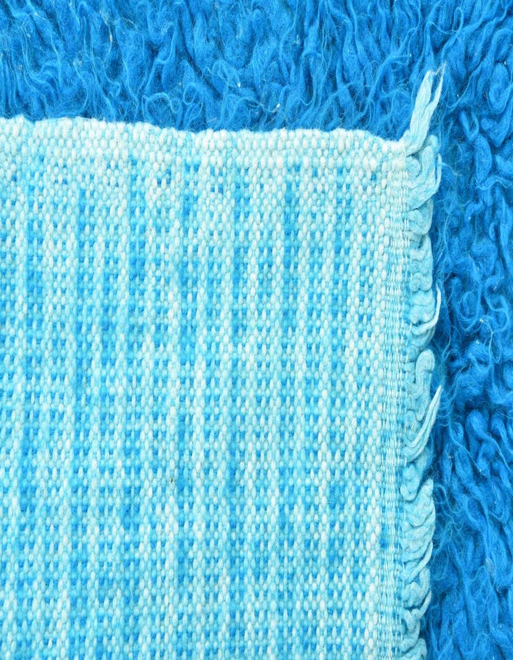 Detail image of  2' 5 x 4' 6  Hand Knotted Moroccan Wool Rug